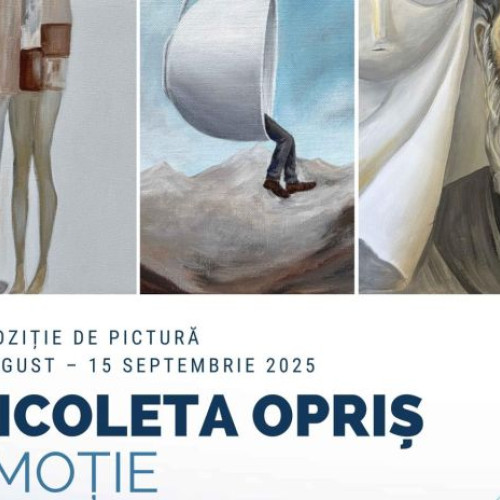 expoziție de pictură „emotie” la cetatea făgăraș, semnată de nicoleta opris