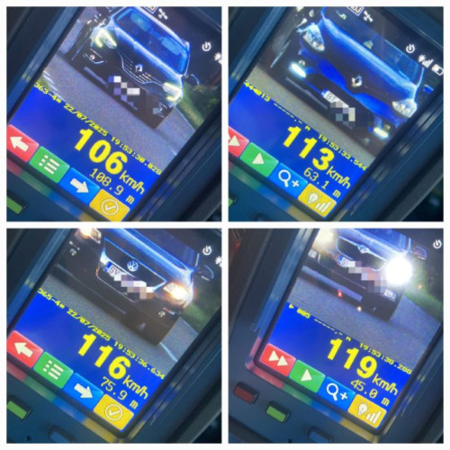 Strecurare periculoasă în trafic: poliția a intervenit pentru combaterea vitezei excesive