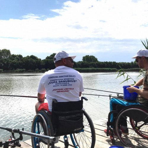 concurs de pescuit sportiv „cupa danubius - depășim limitele împreună” dedicat persoanelor cu dizabilități locomotorii