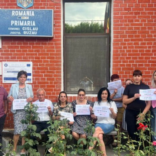 Primarii din județul Buzău au oprit activitatea timp de două ore pentru a protesta împotriva măsurilor lansate de guvern