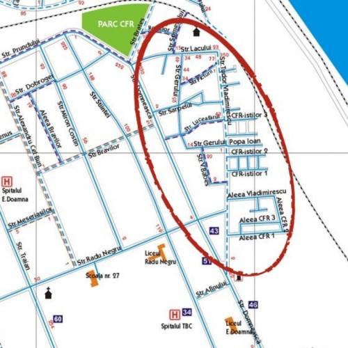 Avizare pentru întreruperea apei în zona Domneasca din Galați