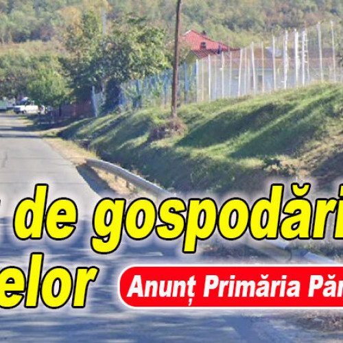 Proiect de sistem de apă și canalizare în comuna Panătău, județul Buzău, primește aviz de gospodărire a apelor