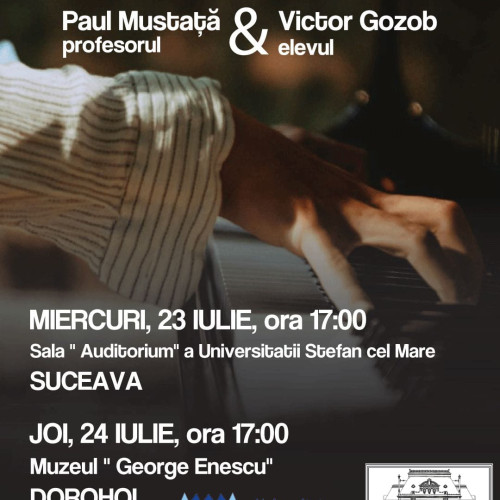 Concert special la Muzeul Memorial „George Enescu” din Dorohoi