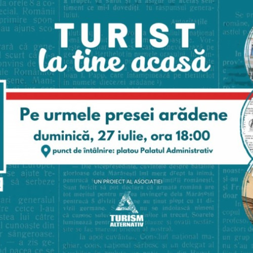 start al celui de-al șaselea sezon pentru arad free tours în duminica, 27 iulie