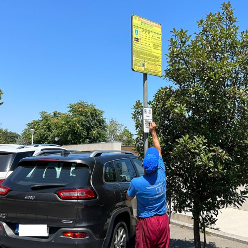 Suspendare temporară a plății parcării prin scanarea codului QR la Constanța