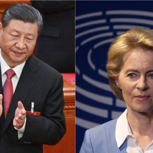 UE se teme că nu va putea menține piețele deschise pentru exporturile din China, dacă Beijingul nu va lua măsuri ferme pentru a reechilibra relațiile comerciale, a declarat joi președinta Comisiei Europene, Ursula von der Leyen, după formalitățile de la Beijing, potrivit Digi24.