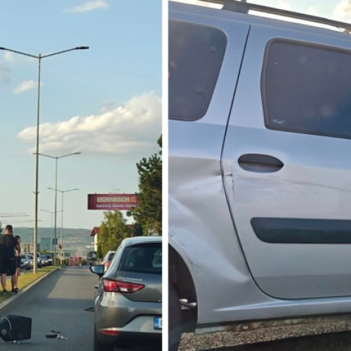 Accident rutier pe Calea Turzii din Cluj-Napoca