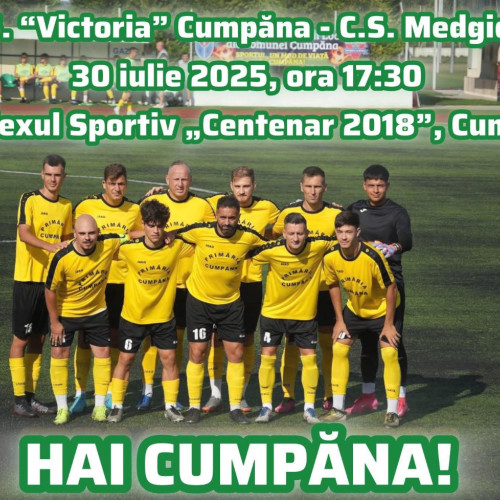 echipa din Cumpana pregătește o nouă surpriză în confruntarea de miercuri