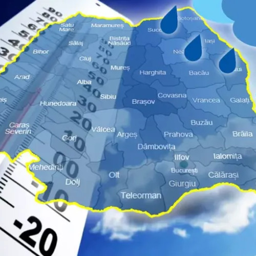 Vremea se răcește în țară, potrivit prognozei pe patru săptămâni