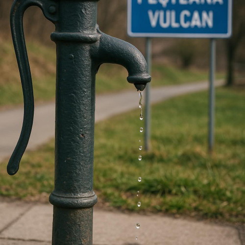 Aquapro anunță oprirea temporară a apei potabile în satul Pesteana-Vulcan