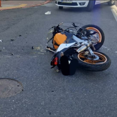 accident pe calea turzii din cluj-napoca: femeie rănită după impactul cu o motocicletă