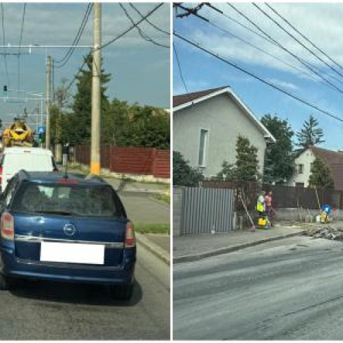 Probleme în trafic la aeroportul din Cluj: șoferii, blocați din cauza lucrărilor