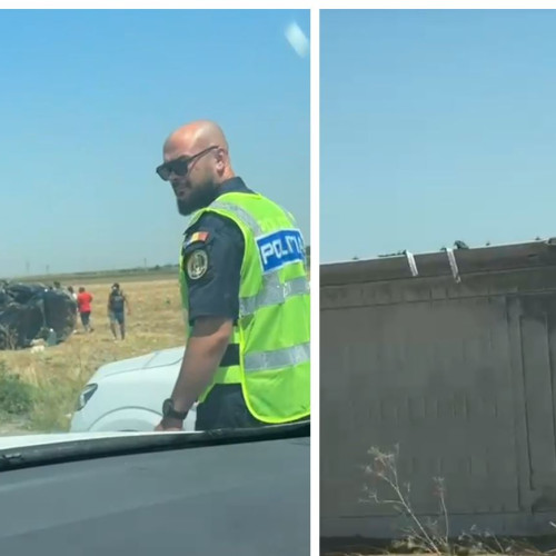 Accident rutier cu impact grav în zona