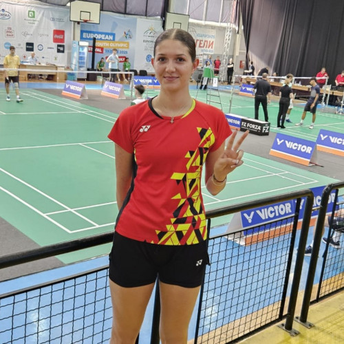 Badmintonul românesc se încheie la Festivalul Olimpic al Tineretului European din Macedonia de Nord