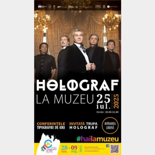 Holograf susține concert în parcul Muzeului Tarii Crișurilor