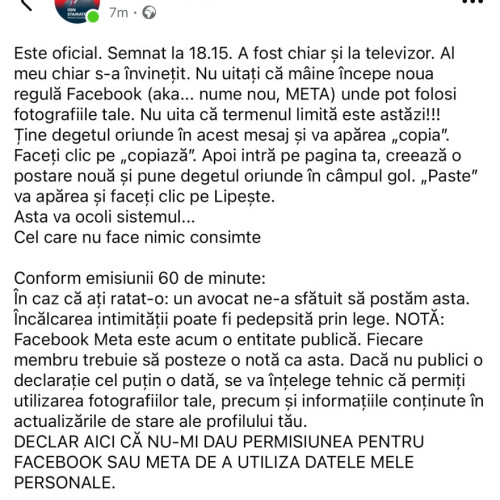 Primar din Gorj, păcălit de o teorie a conspirației despre Facebook