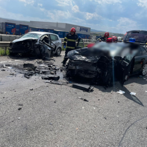 accident grav pe centura Valcele-Apahida: trei persoane rănite și transportate la spital