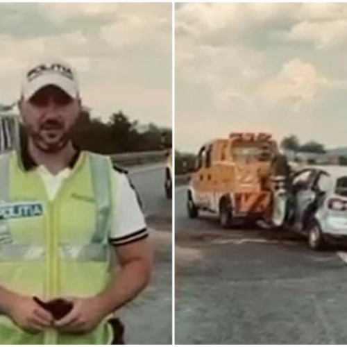 Accident grav în Apahida: șofer beat a intrat pe contrasens și a lovit un alt vehicul