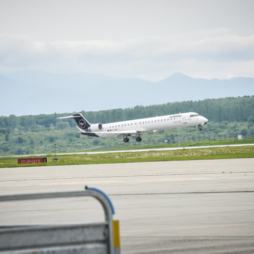 routea principală de pe aeroportul din sibiu, ruta munchen, domină traficul aerian din 2024