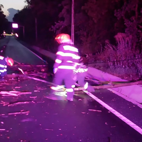 Intervenții ale pompierilor în județul Botoșani după furtuni