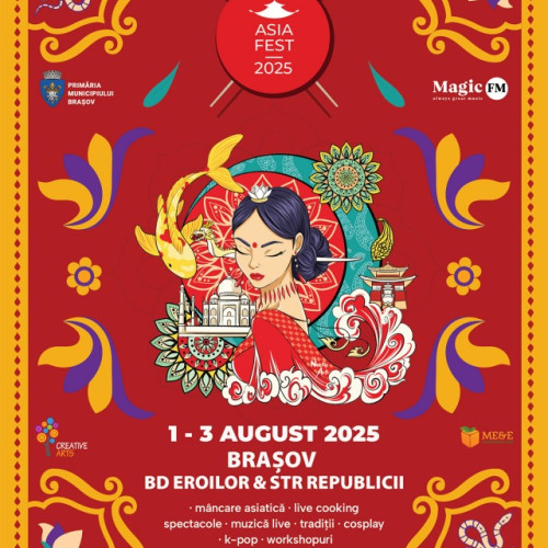 asia fest ajunge pentru prima oară la brașov