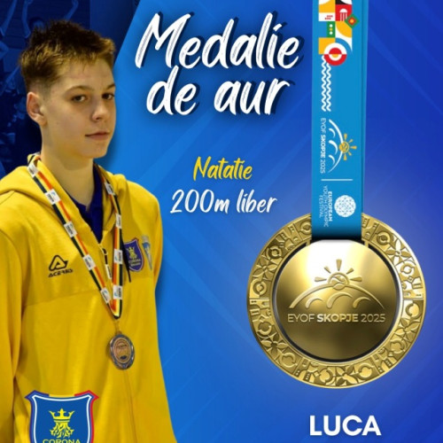 Luca Marinescu a câștigat primul aur pentru România la FOTE Skopje 2025