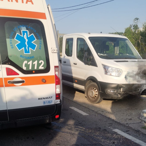 accident rutier în mănăstirea doamnei: un bărbat a fost rănit