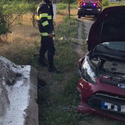 Accident la Sard în cursul dimineții de sâmbătă