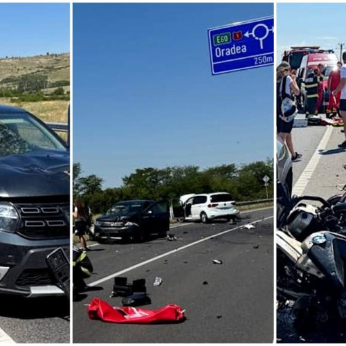 accident grav pe centura Alesd: un motociclist a murit în urma coliziunii