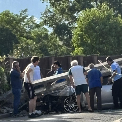 accident pe strada profesor ioan rus din florești