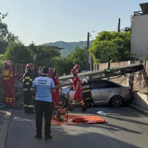 Accident grav în Florești în această dimineață