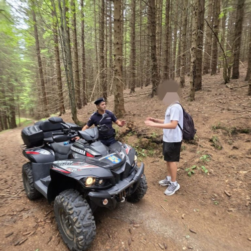 Tânăr salvat după ce a fost urmat de un urs pe trail-ul din Poiana Brașov