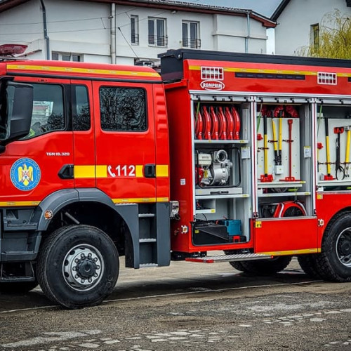 Incendiu într-o gospodărie din satul Gănești, comuna Bistra