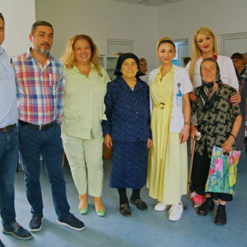 caravana „sănătate pentru buzău” a adus consultații gratuite în comuna beceni