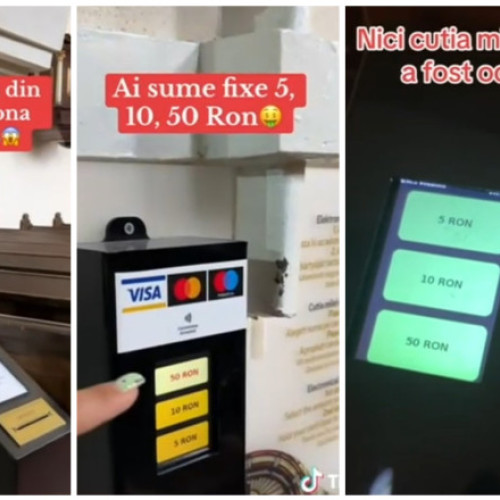 Bisericile din Brașov oferă posibilitatea de a face donații cu cardul, prin &quot;cutia milei&quot; cu POS