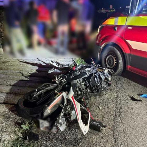 motociclist de 22 de ani, decedat după un accident pe drumul județean din Săceni