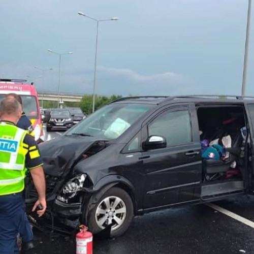 accident grav pe autostrada A1 din județul Hunedoara
