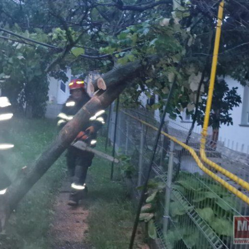 Avertizare de cod portocaliu pentru județul Botoșani din cauza instabilității atmosferice