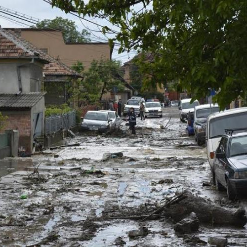 Avertizare de cod galben de inundații în județul Cluj