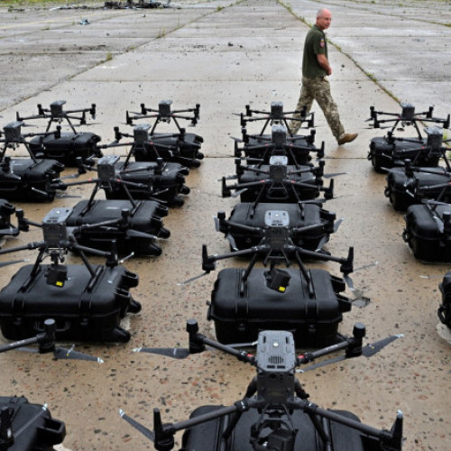 Ucraina va primi 33.000 de kituri de drone cu inteligență artificială până la sfârșitul anului