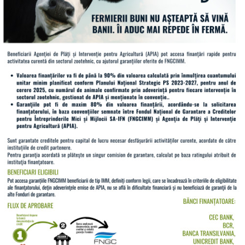 fermierii români pot beneficia de credite avantajoase pentru crescătorii de animale începând cu iulie 2025