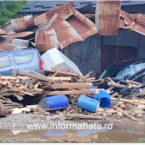 potop la brosteni, stulpicani și ostra în urma inundațiilor severe