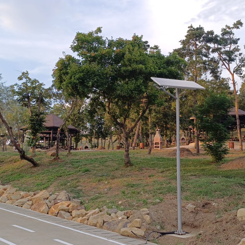 parcul de agrement de pe versantul Pacea din Botoșani aproape gata de finalizare