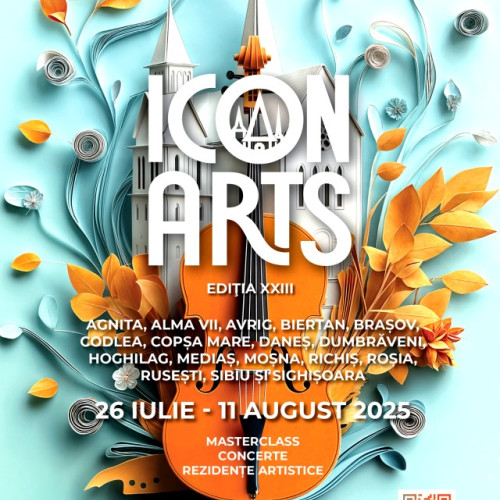 al{" "}"ICon Arts Transilvania" aduce o experiență multidisciplinară în inima Transilvaniei în 2025