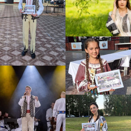 elevii scolii populare de arte "constantin brâncuși" din Târgu Jiu, remarcabili la festivalul folcloric din Bustuchin