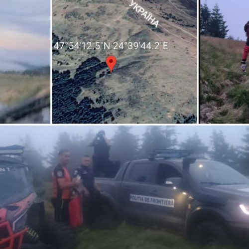 Cetățean ucrainean recuperat în Maramureș după ce a trecut hotarul în stare de hipotermie