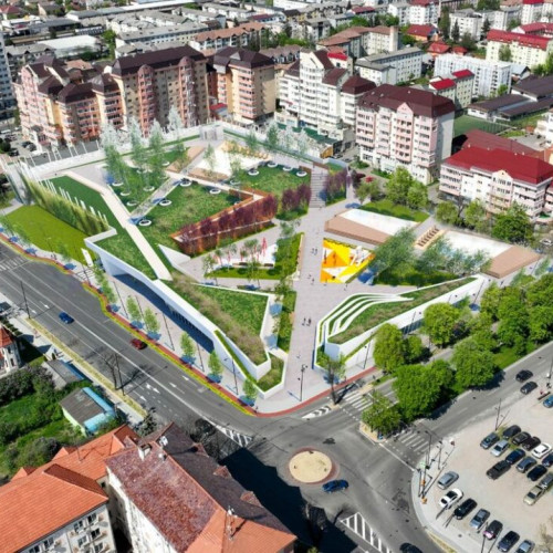 proiect de regenerare urbană în bistrița, aprobat pentru terenul din zona Gării