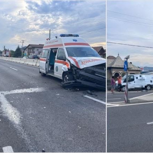 accident rutier pe drumul național DN 64 la Stolniceni