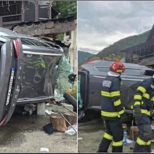 Accident grav pe DN7 Valea Oltului, în zona Robesti