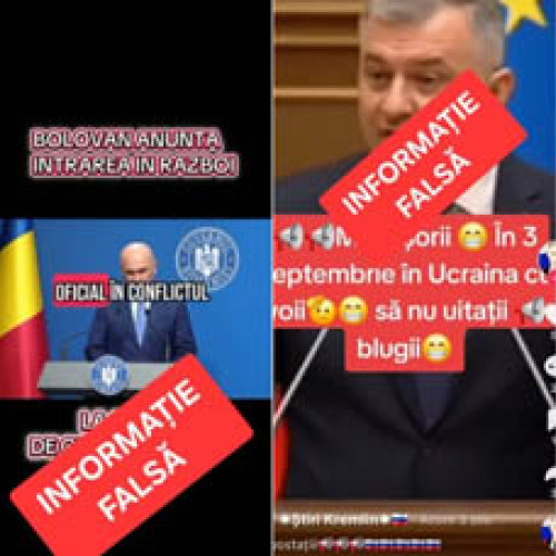 Ministerul Afacerilor Interne avertizează asupra clipurilor false despre România